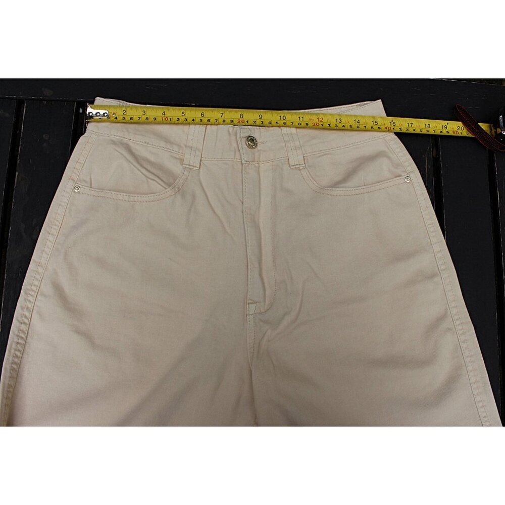 New w/Tags - sz 32 - WE WORE WHAT Utility Straight Wide Leg Jeans, Unbleached - Picture 10 of 12